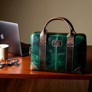 Full-Grain Leather Laptop Bags in India – Crafted for Professionals Who Value Durability & Design | Hestern