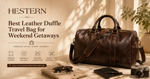 Best Leather Duffle Travel Bag for Weekend Getaways