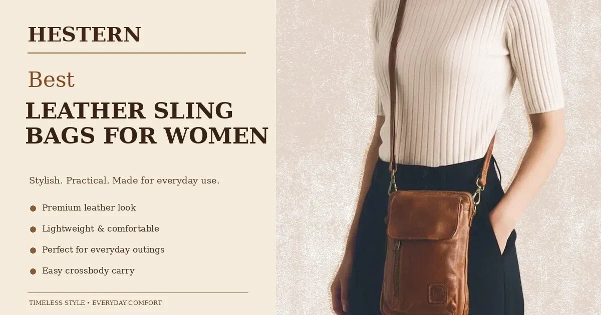 Best Leather Sling Bags for Women: A Buying Guide
