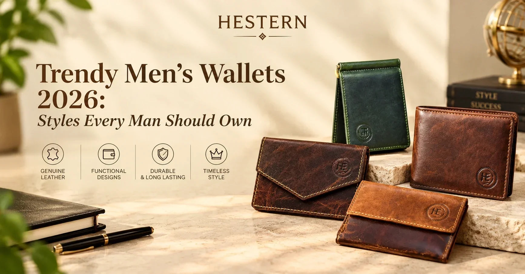 Trendy Men's Wallets 2026: Styles Every Man Should Own