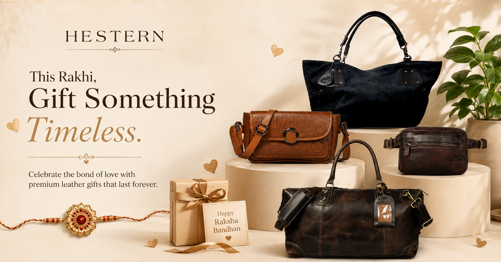 Affordable leather bag options for Rakhi gifts in 2026