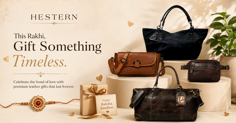 Affordable leather bag options for Rakhi gifts in 2026