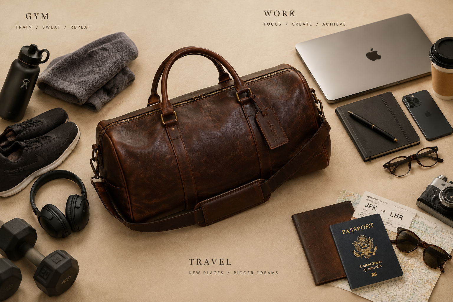 Leather Duffle Bag Buying Guide for Gym, Work & Travel