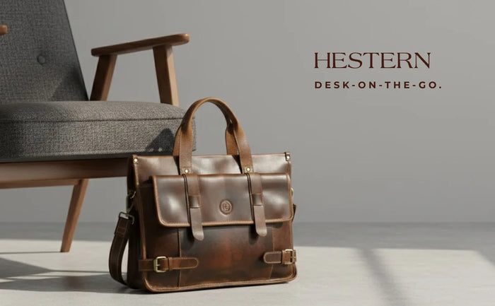 Heritage Leather Laptop Bag