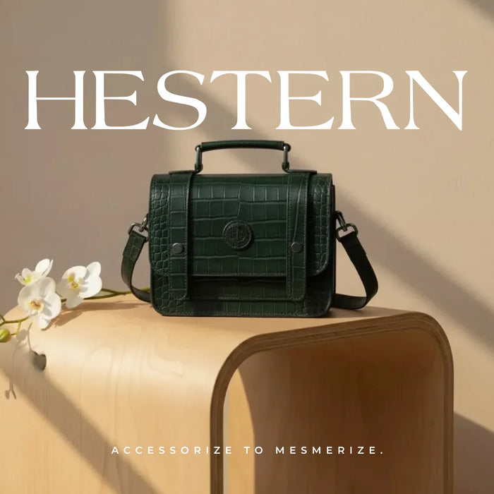 Urban Voyager Leather Belt Bag -Rich Green