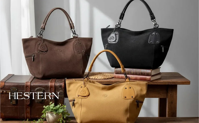 Monarch Luxe Suede Leather Convertible Tote Handbag – Camel Tan