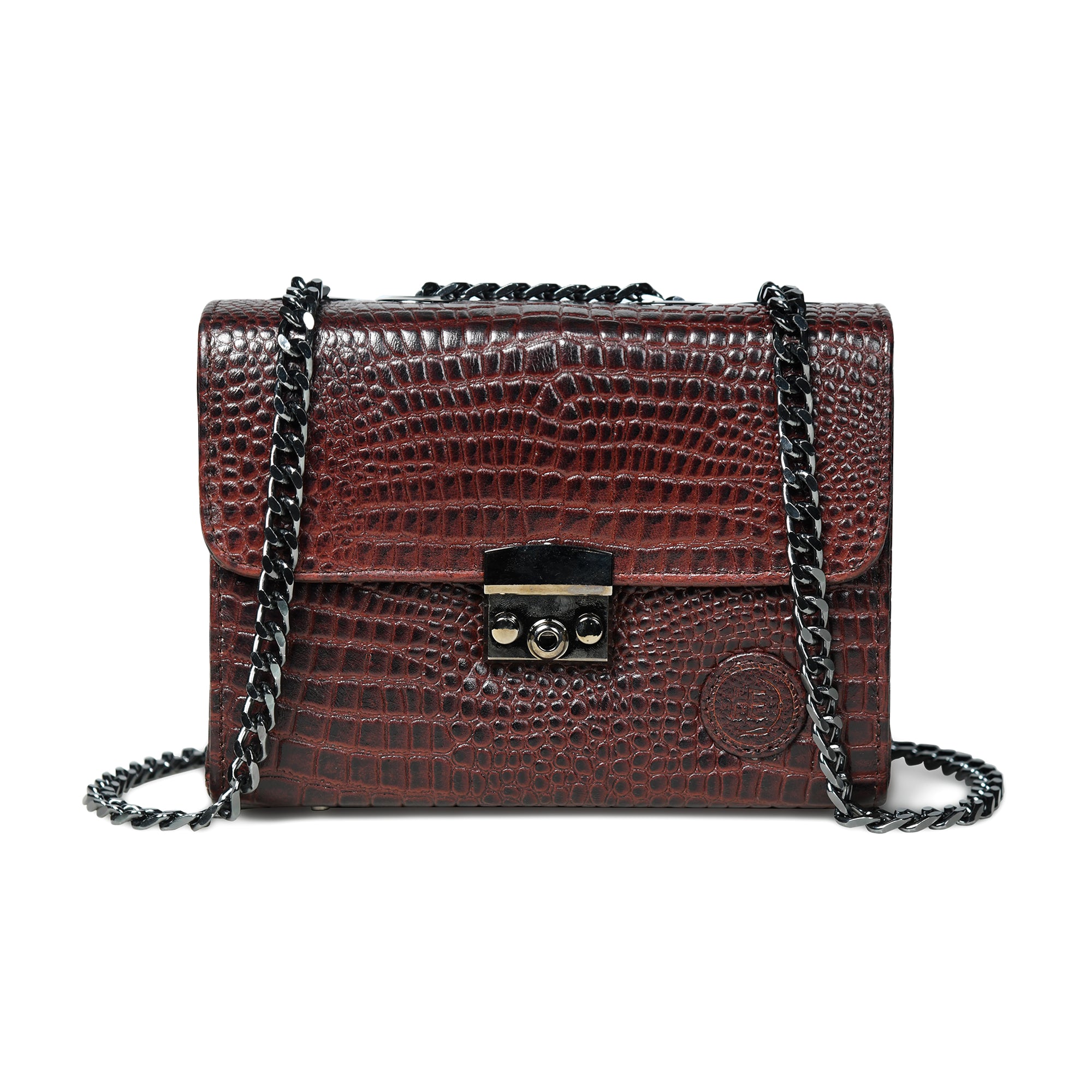 Obsidian Executive Leather Briefcase - Tan Colour