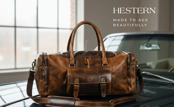 Nomad Heritage Leather Duffle Bag
