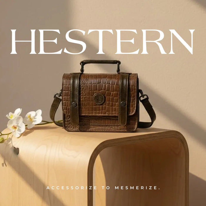 Urban Voyager Leather Belt Bag - Expresso brown