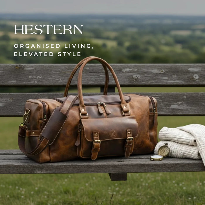 Nomad Heritage Leather Duffle Bag