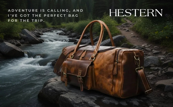 Nomad Heritage Leather Duffle Bag