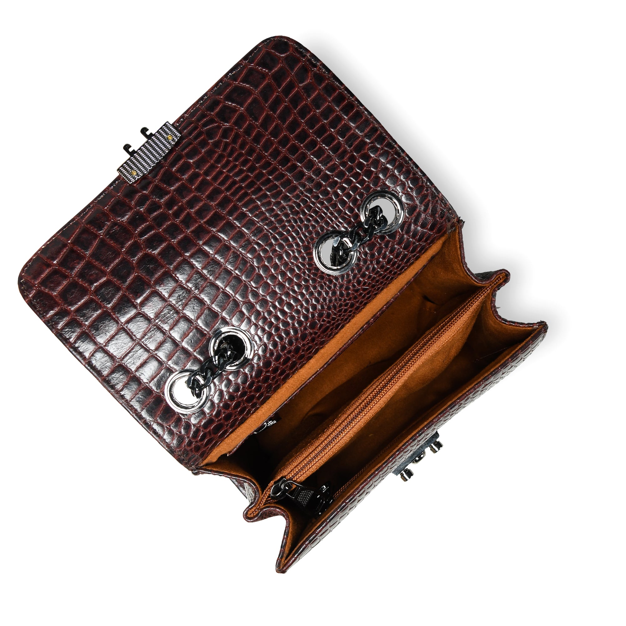 Obsidian Executive Leather Briefcase - Tan Colour