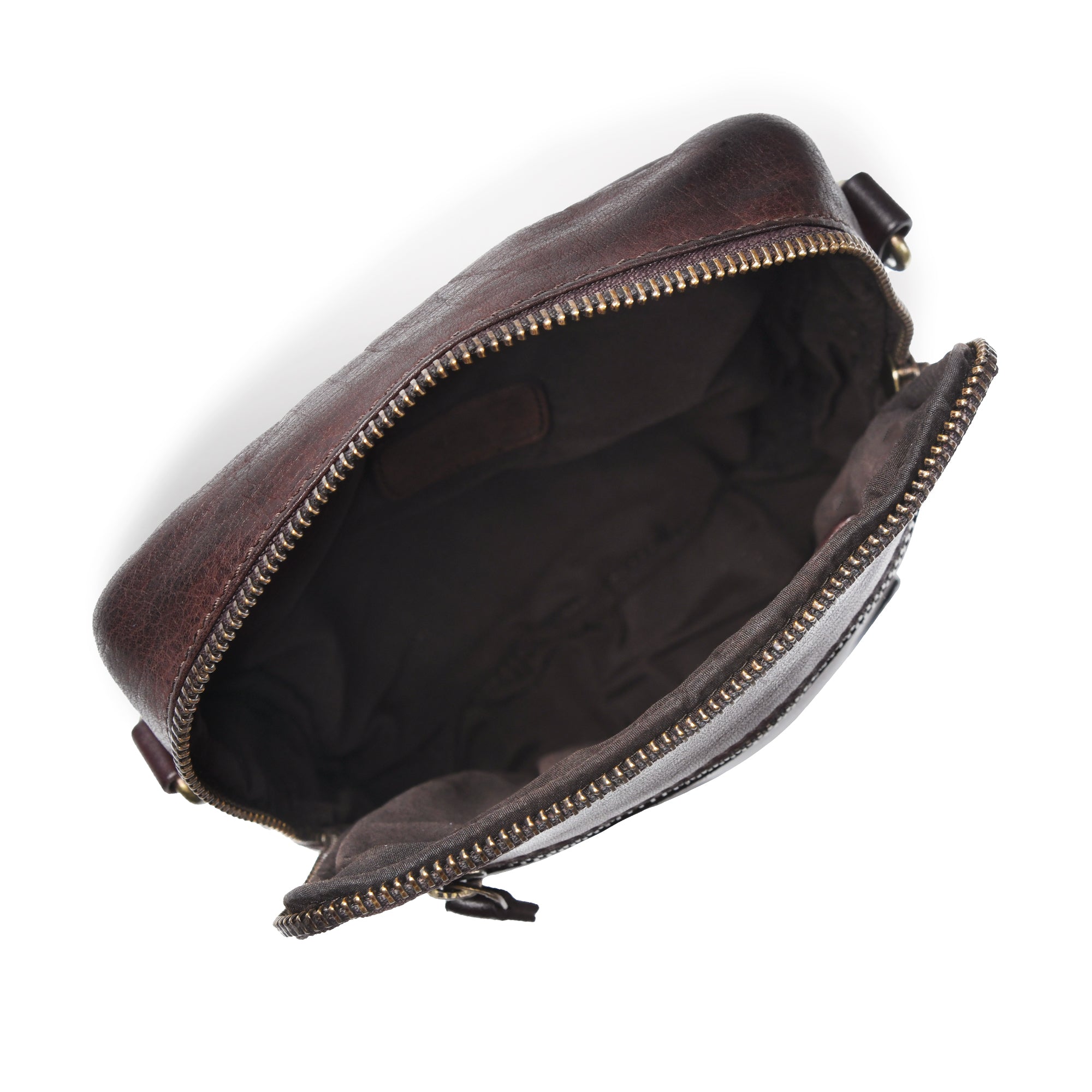 OxBlood Trail Leather Sling Bag – Brown Colour