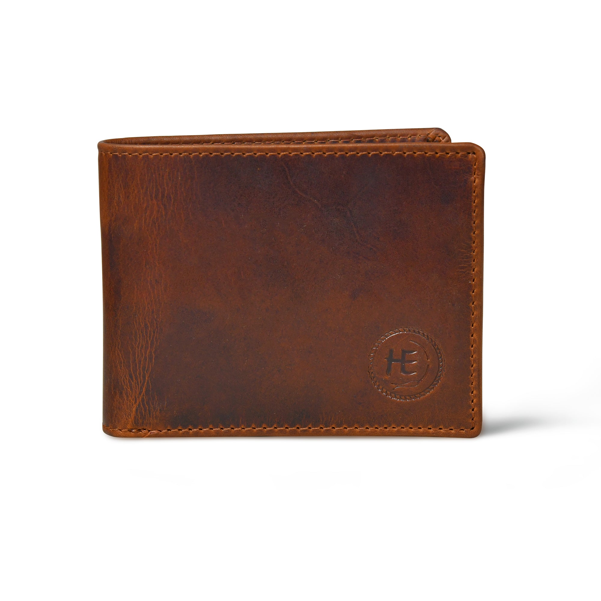 Vintage Leather RFID Wallet - Brown Colour