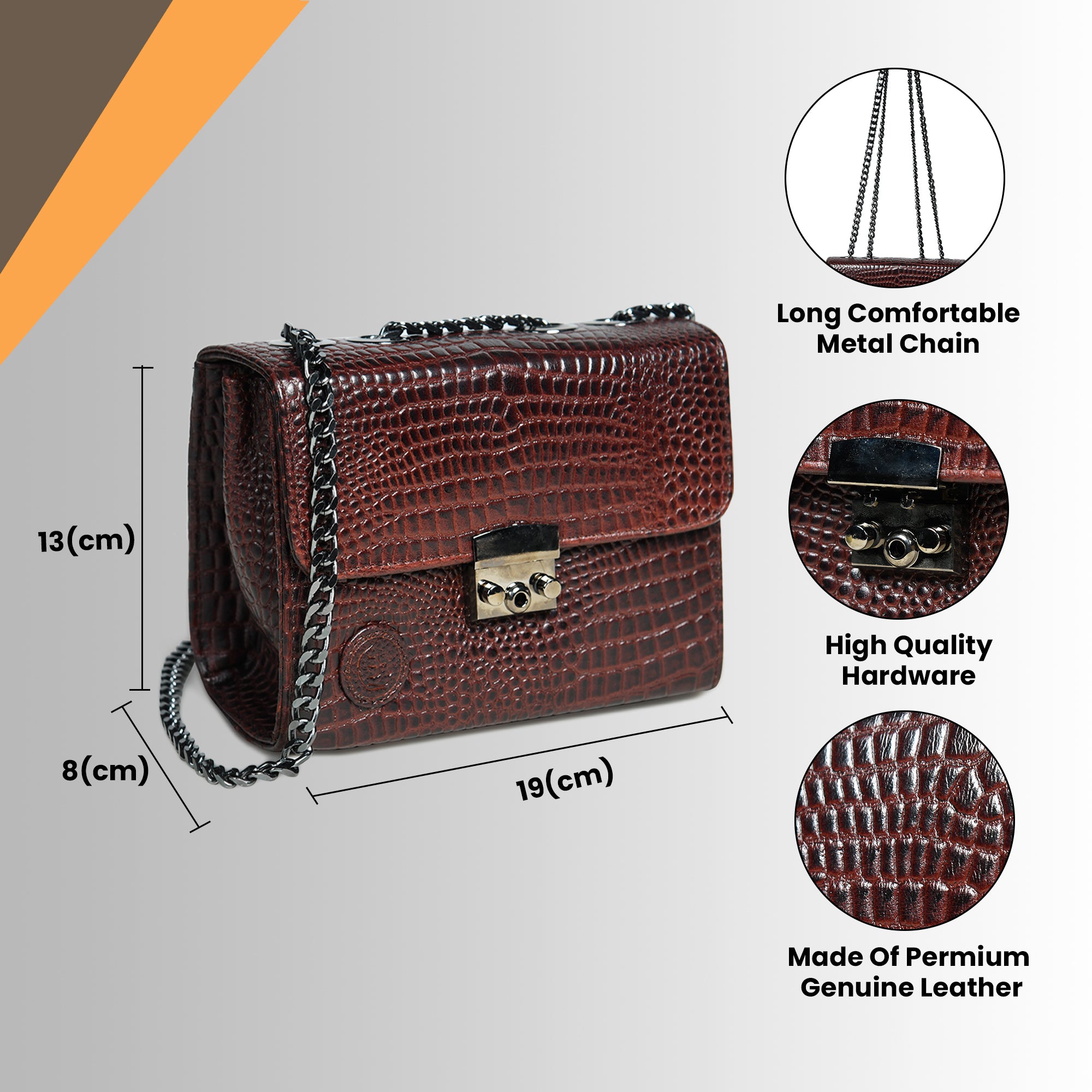 Obsidian Executive Leather Briefcase