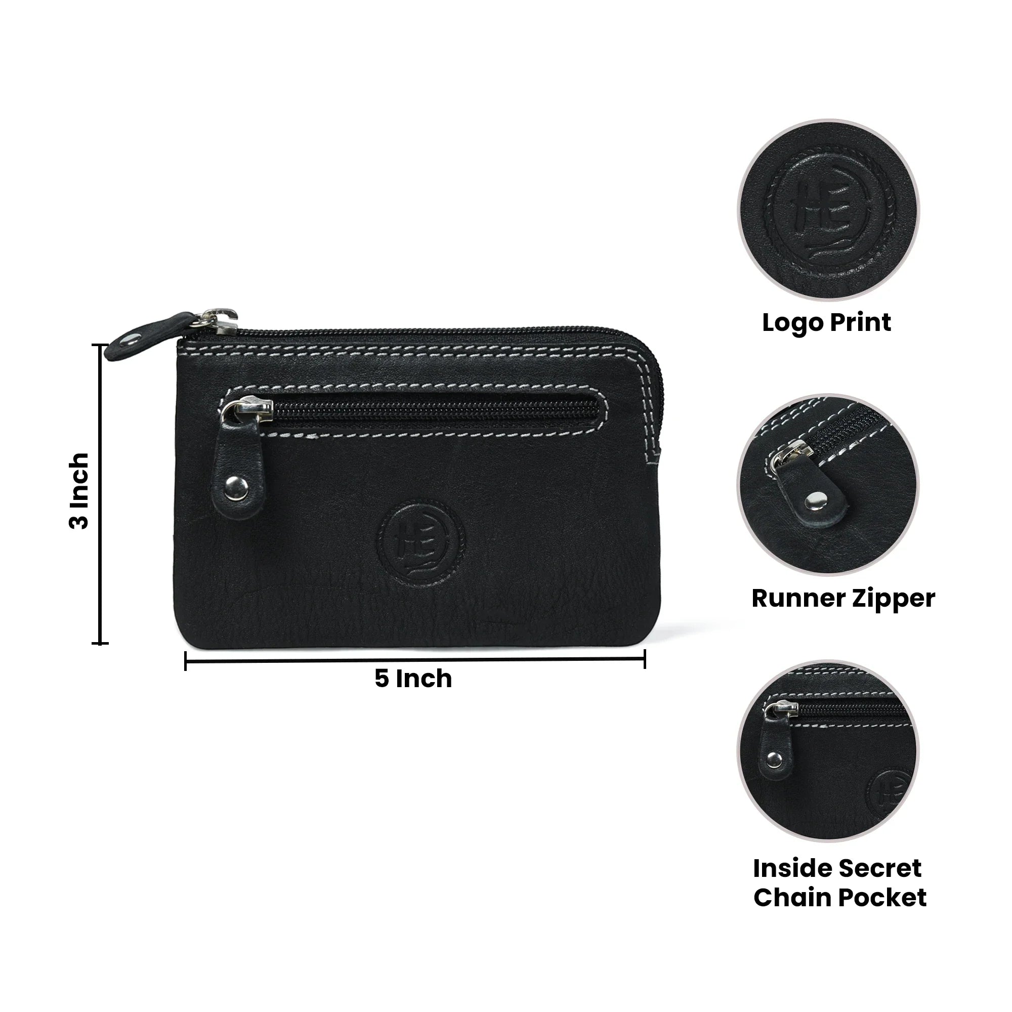 NomadCore Everyday Pouch - Black color