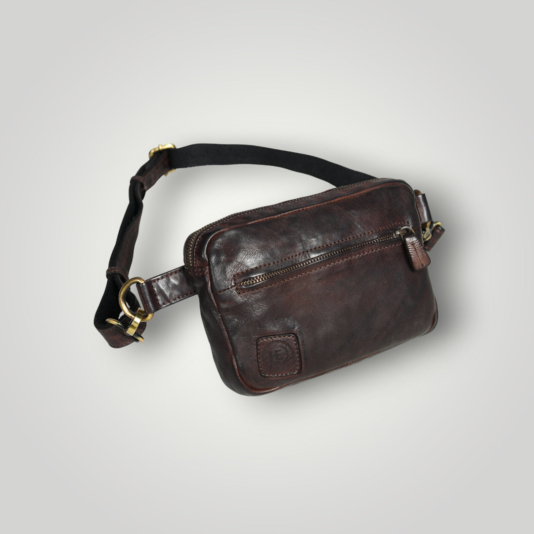 Urban Voyager Belt Bag - Maroon colour