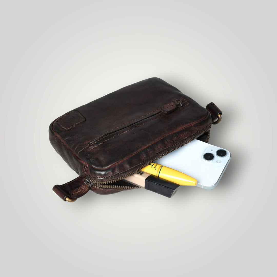 Urban Voyager Belt Bag - Maroon colour