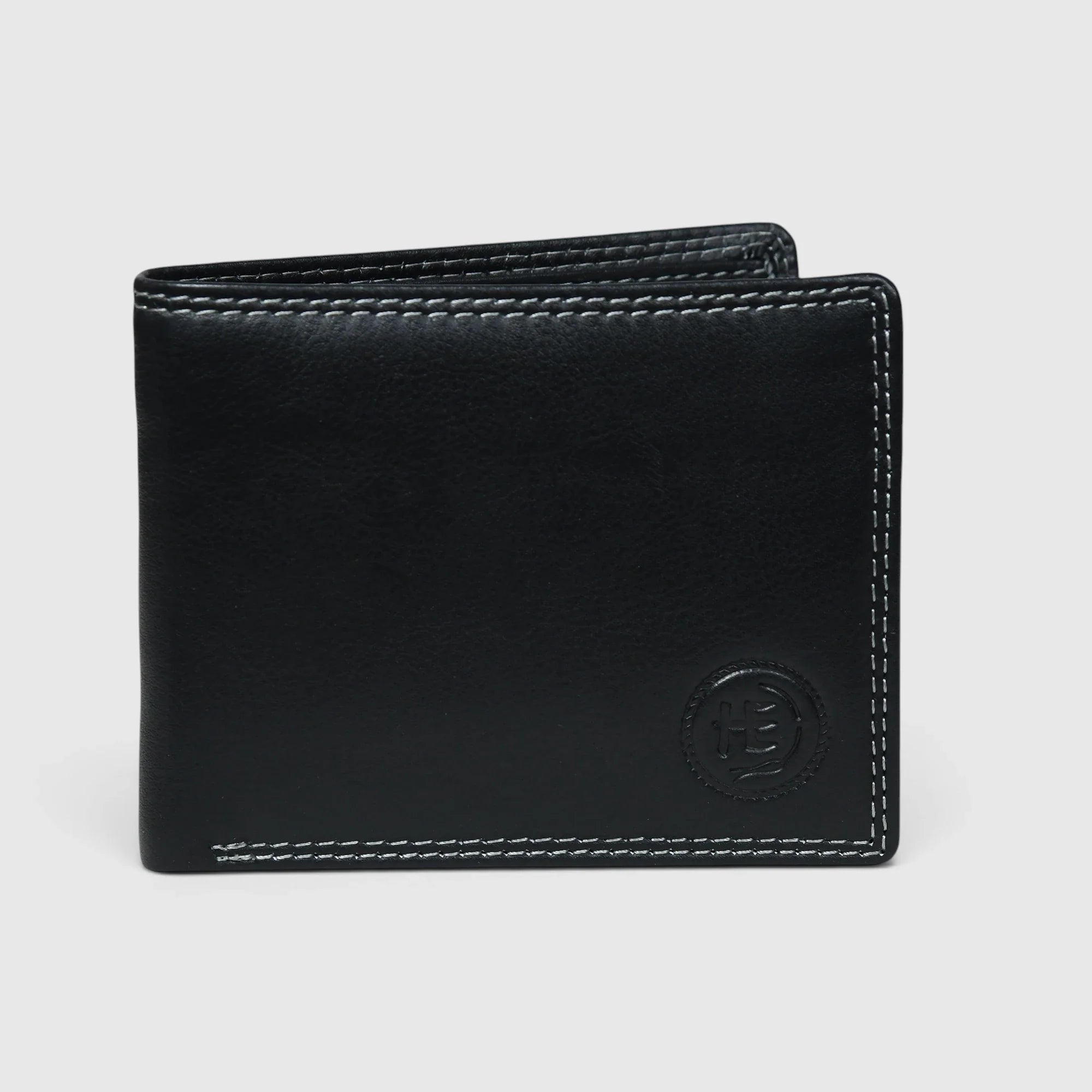 NoirCraft Classic Leather Wallet – Black