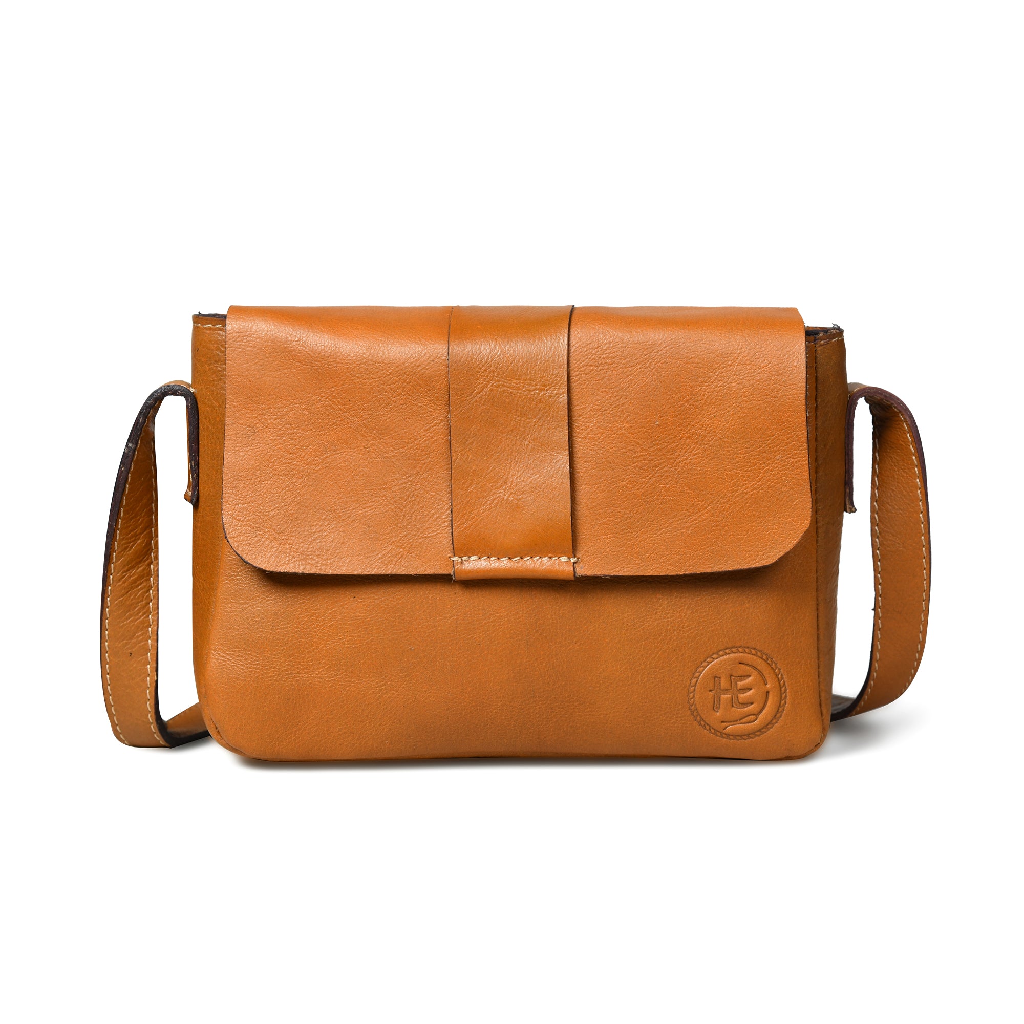 The Heritage Leather Satchel - Brown Colour