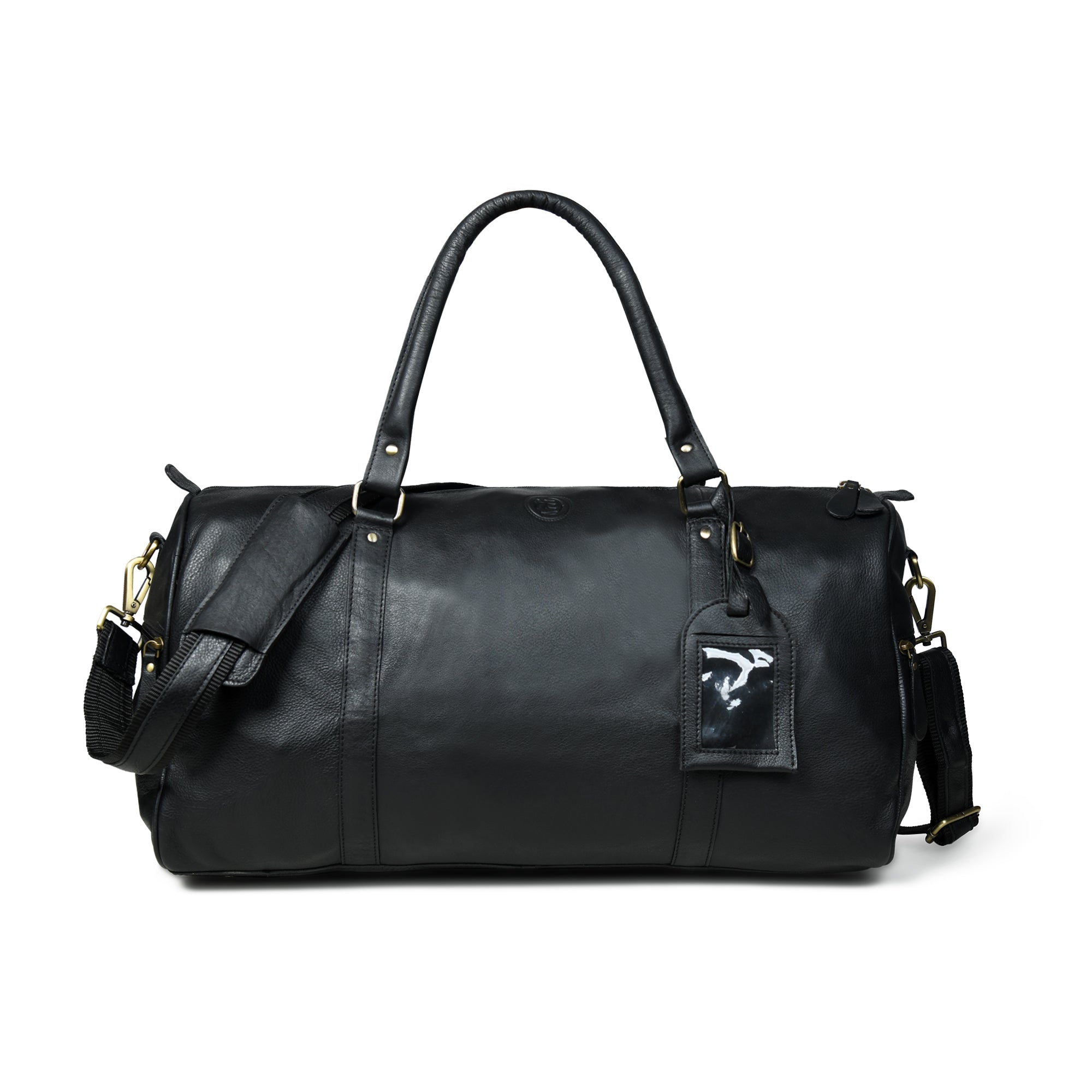 The Voyager Leather Travel Duffel Bag