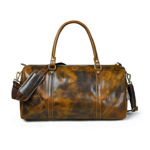 Voyager Vintage Leather Duffel Bag