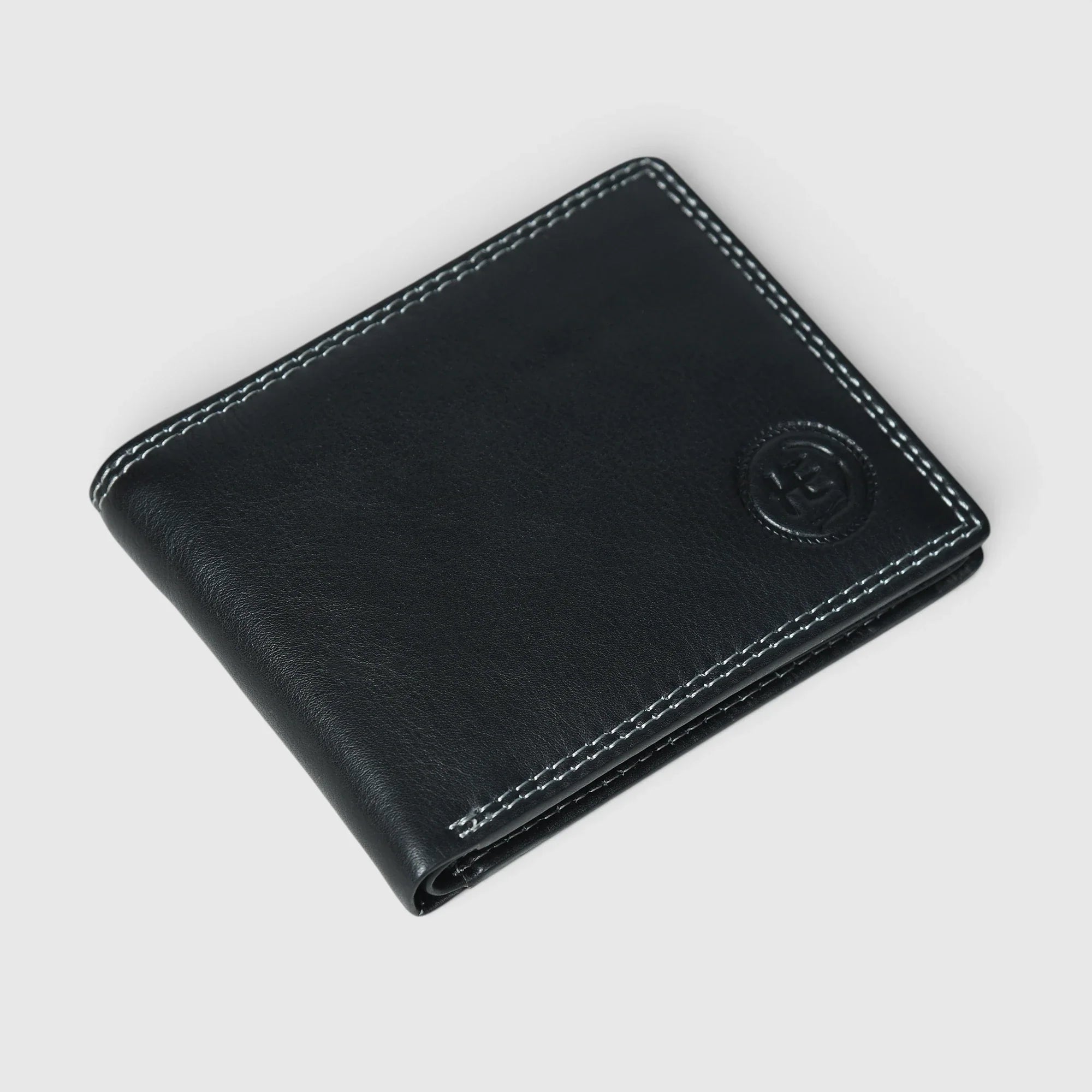 NoirCraft Classic Leather Wallet – Black