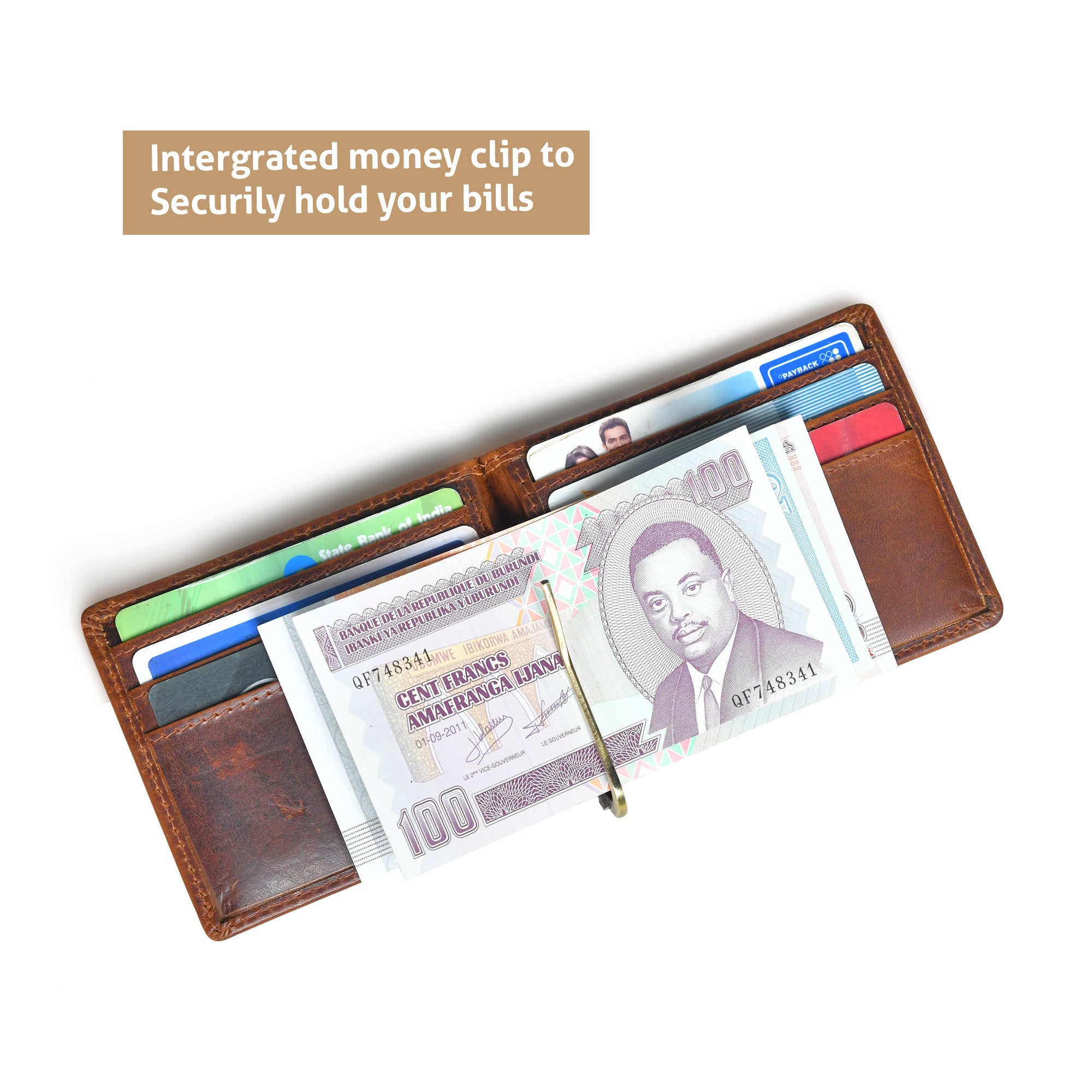 Slim Money Clip Wallet