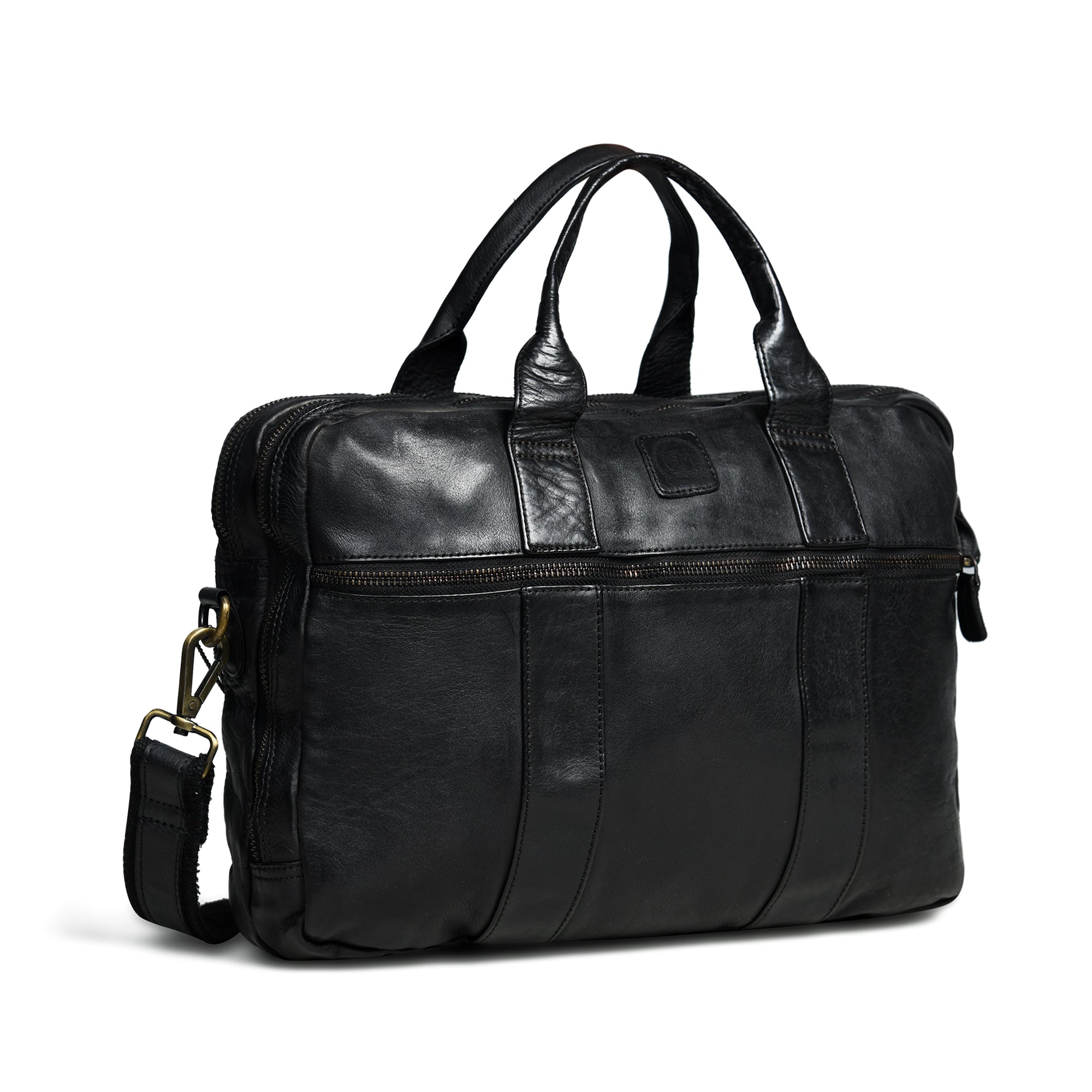 Executive Heritage Leather Laptop Bag