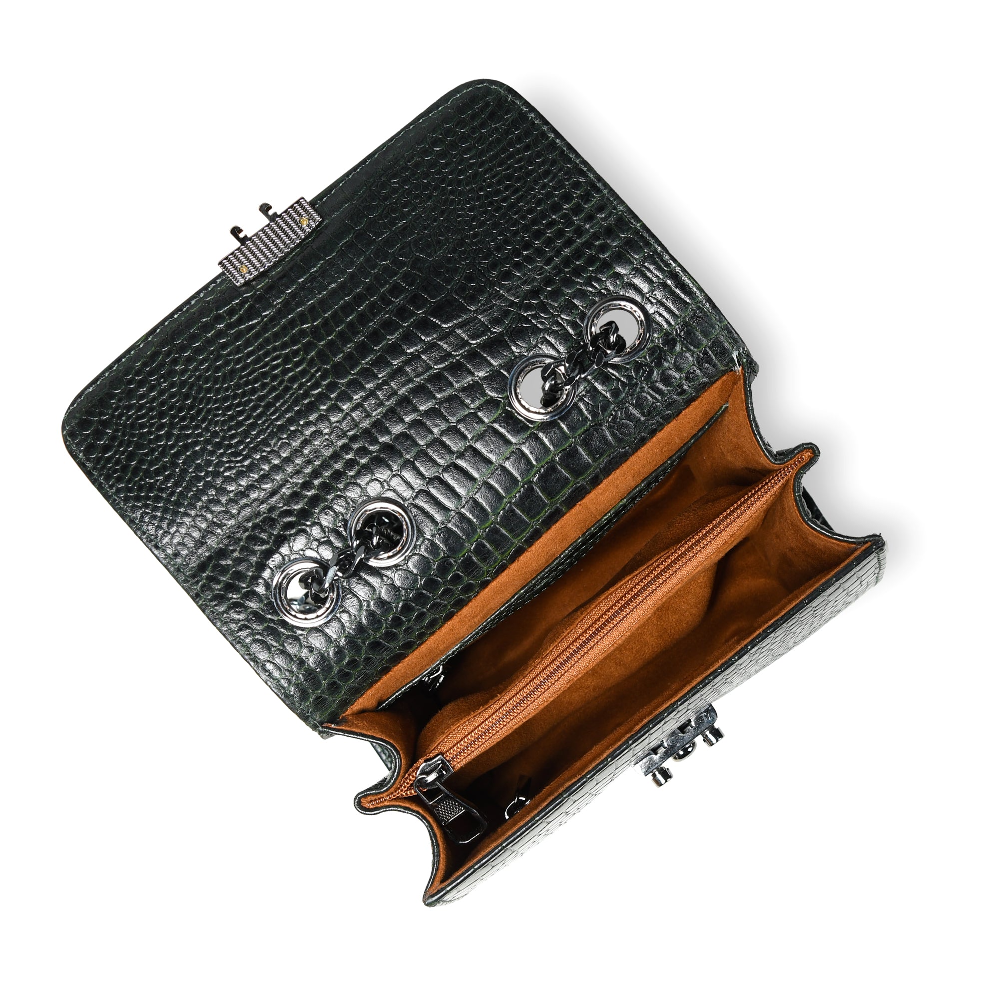 Obsidian Executive Leather Briefcase