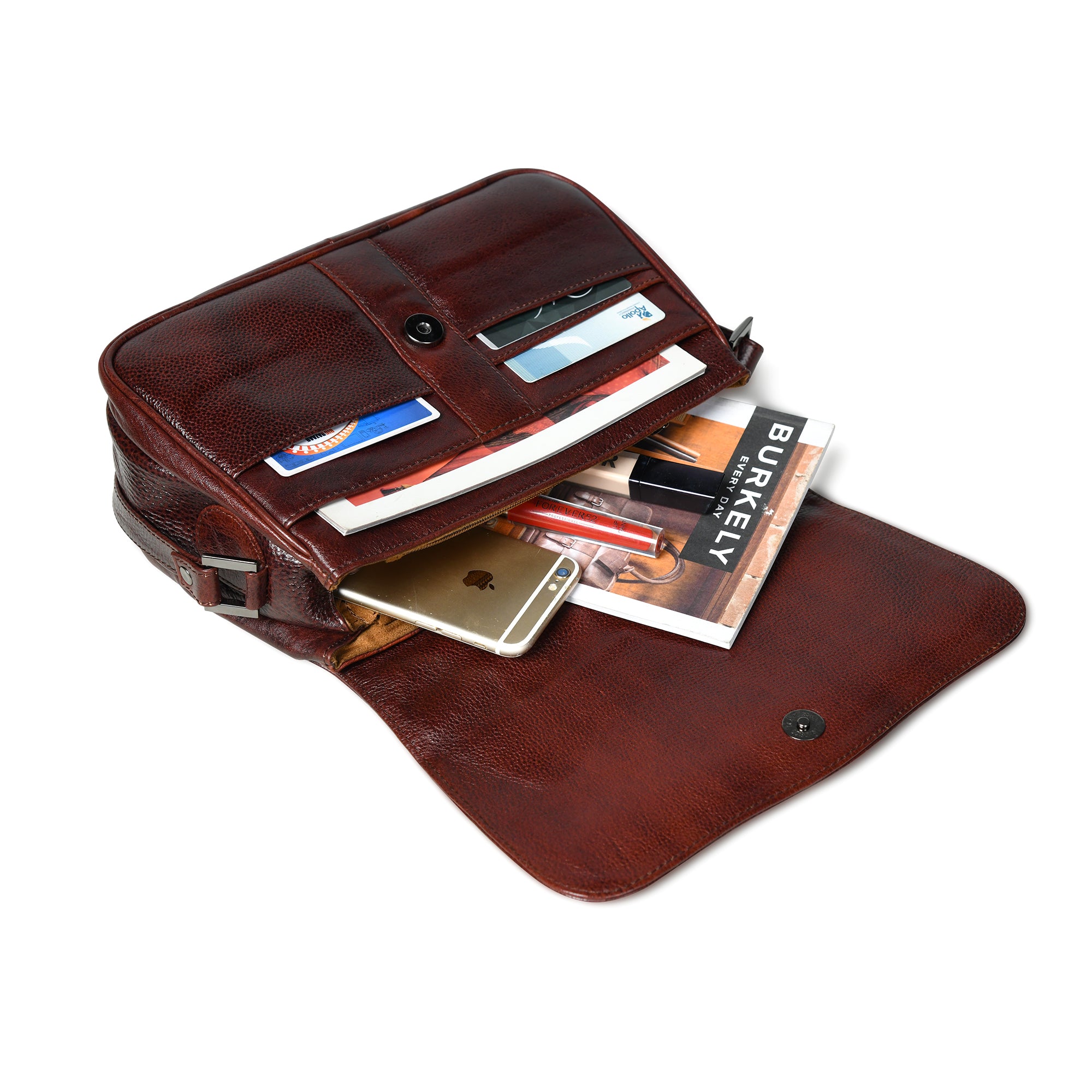 Midnight Opulence Satchel - Tan Colour