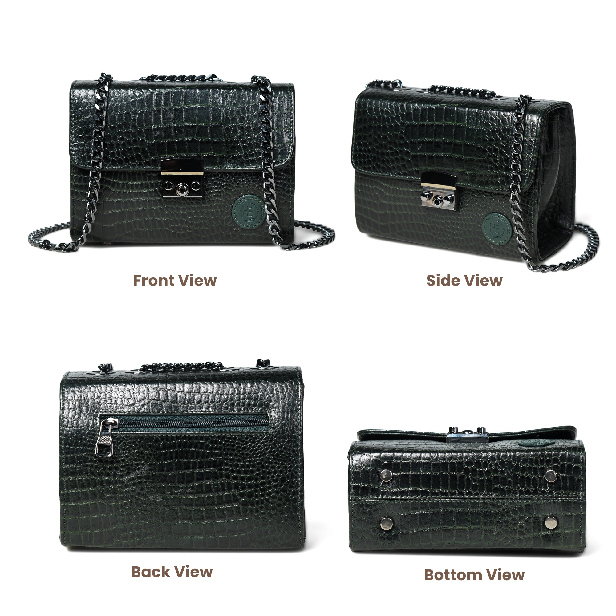 Obsidian Executive Leather Briefcase