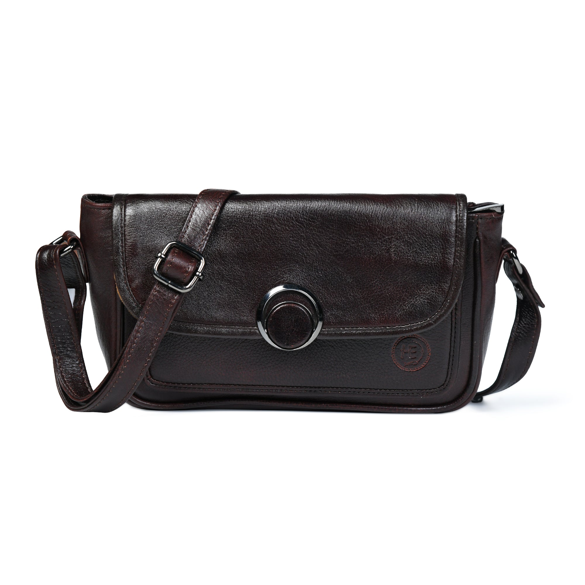 Verdant Elegance Women's Leather Handbag