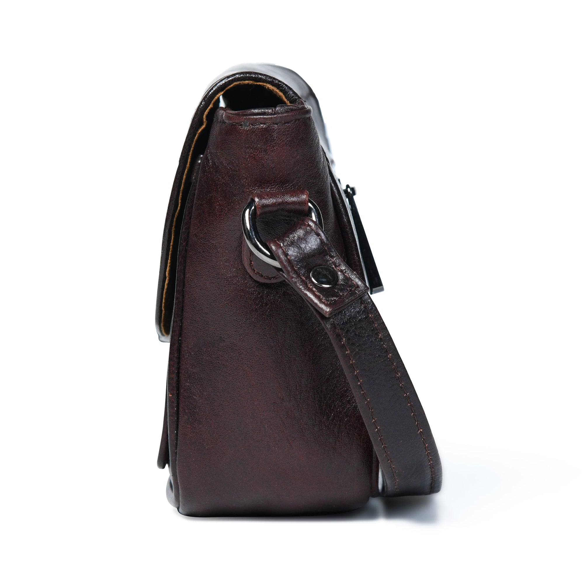 Verdant Elegance Women's Leather Handbag