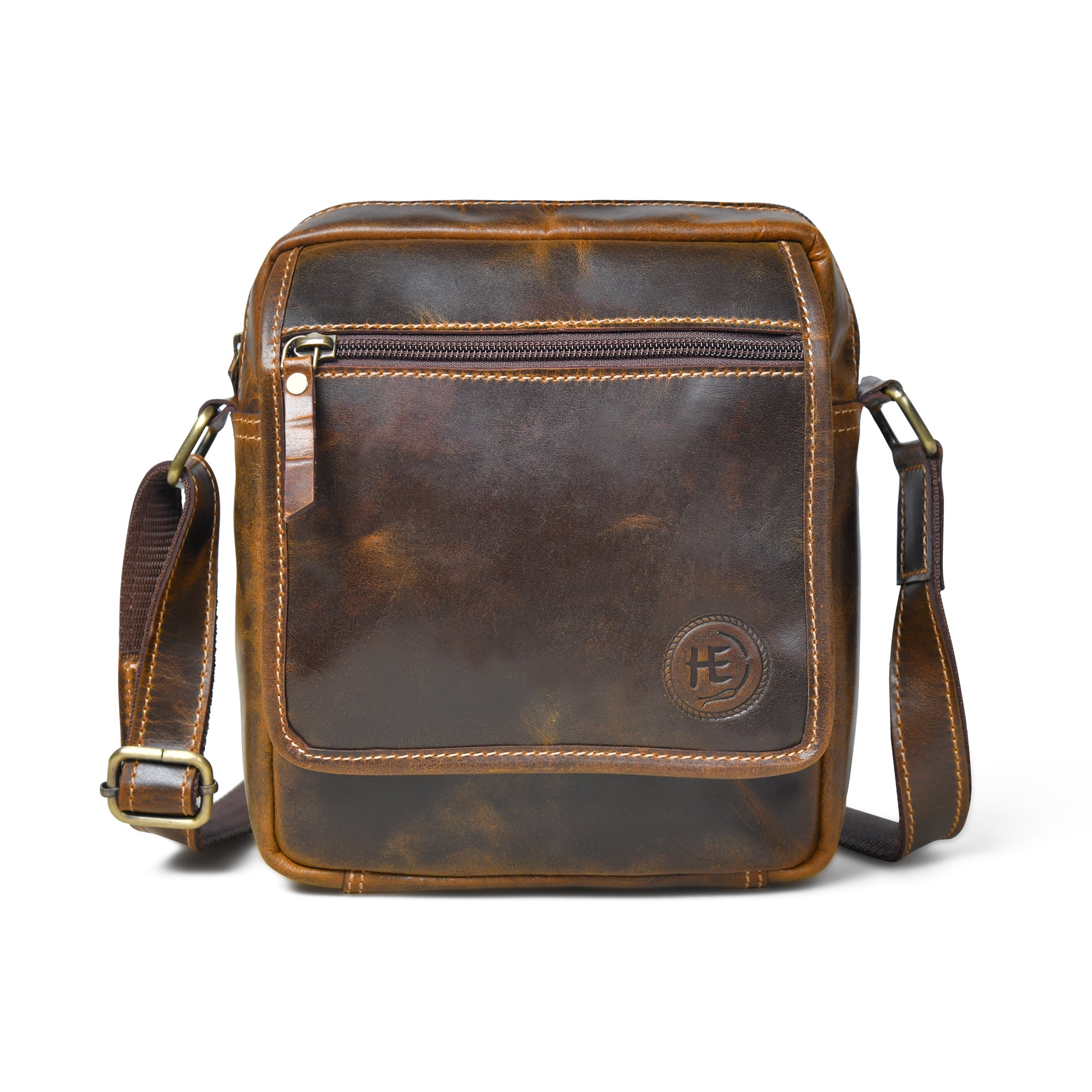Explorer Vintage Leather Sling Bag