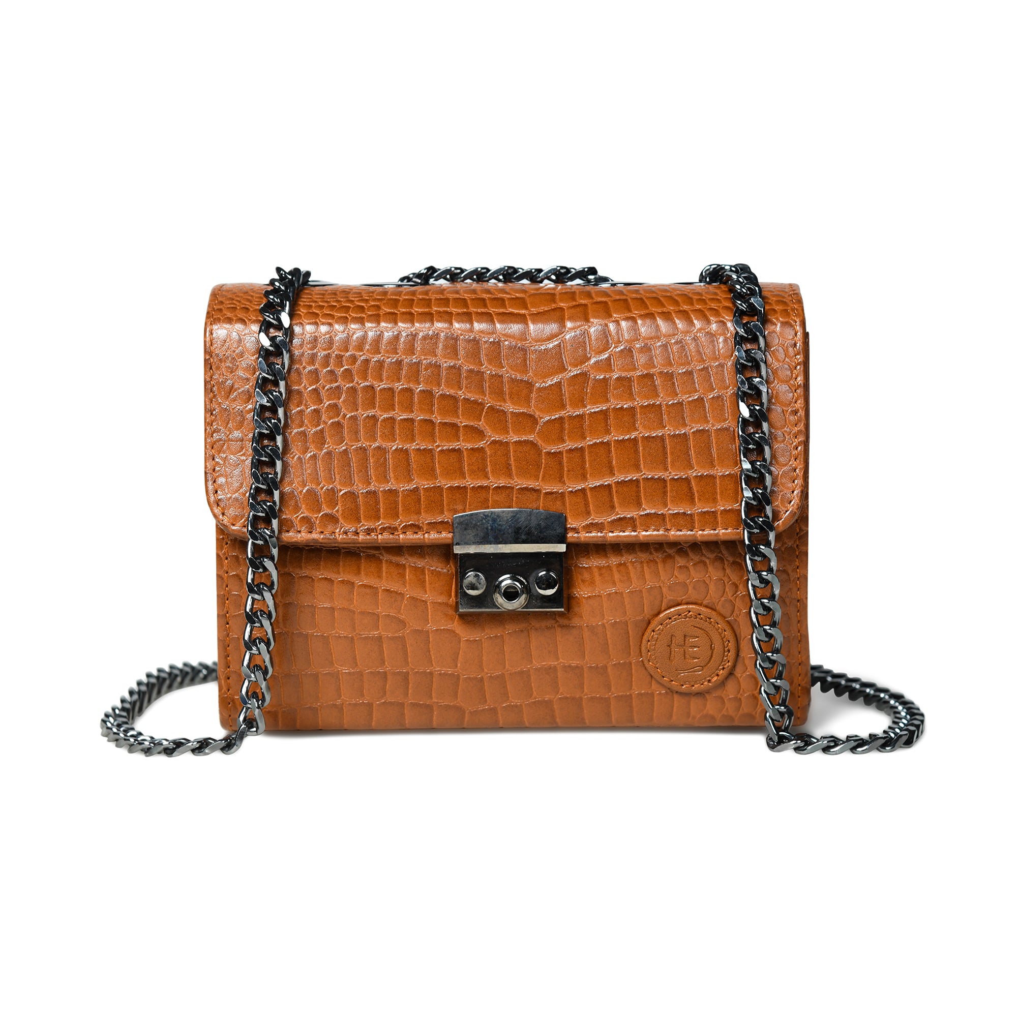 Obsidian Executive Leather Briefcase - Brown Colour