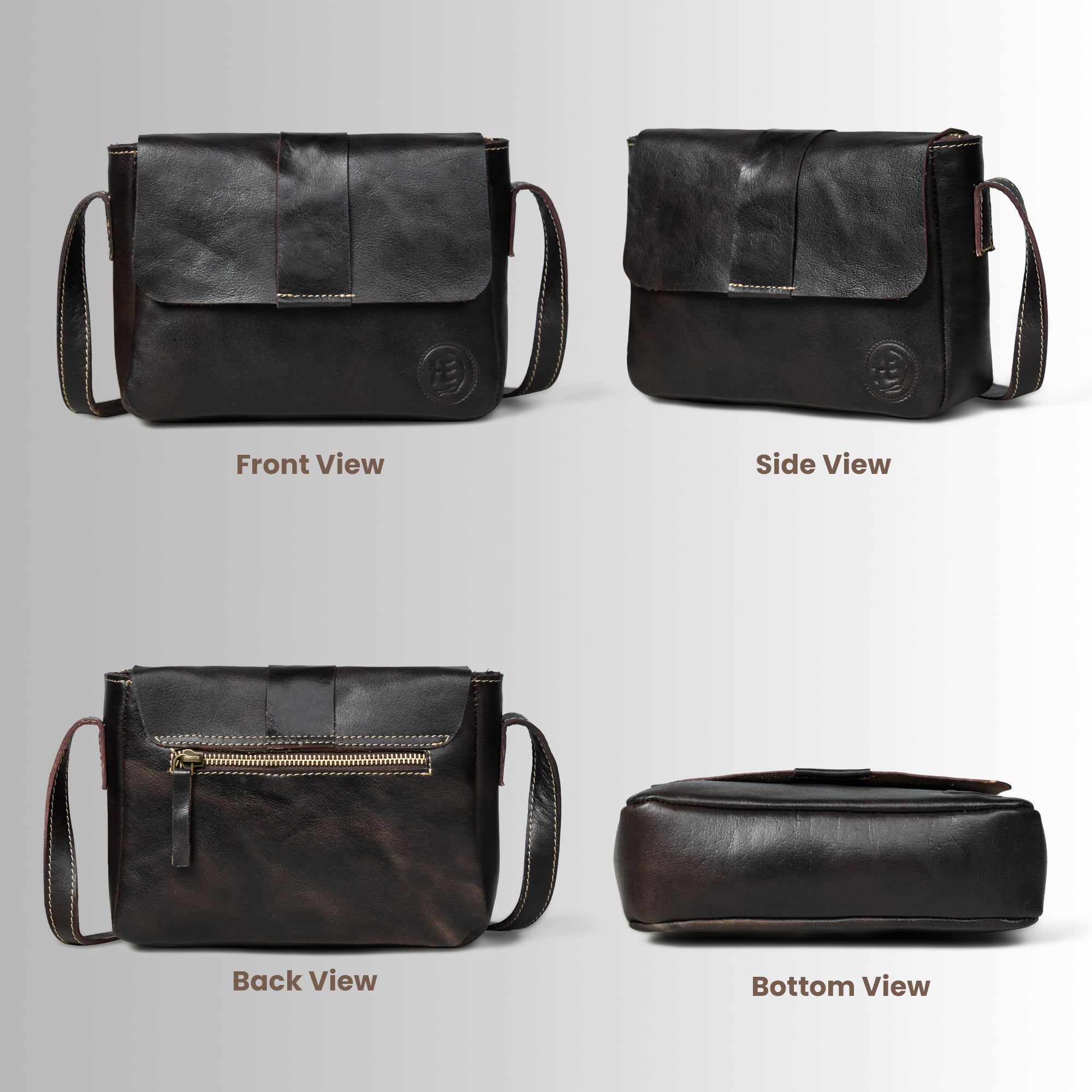 The Heritage Leather Satchel Bag