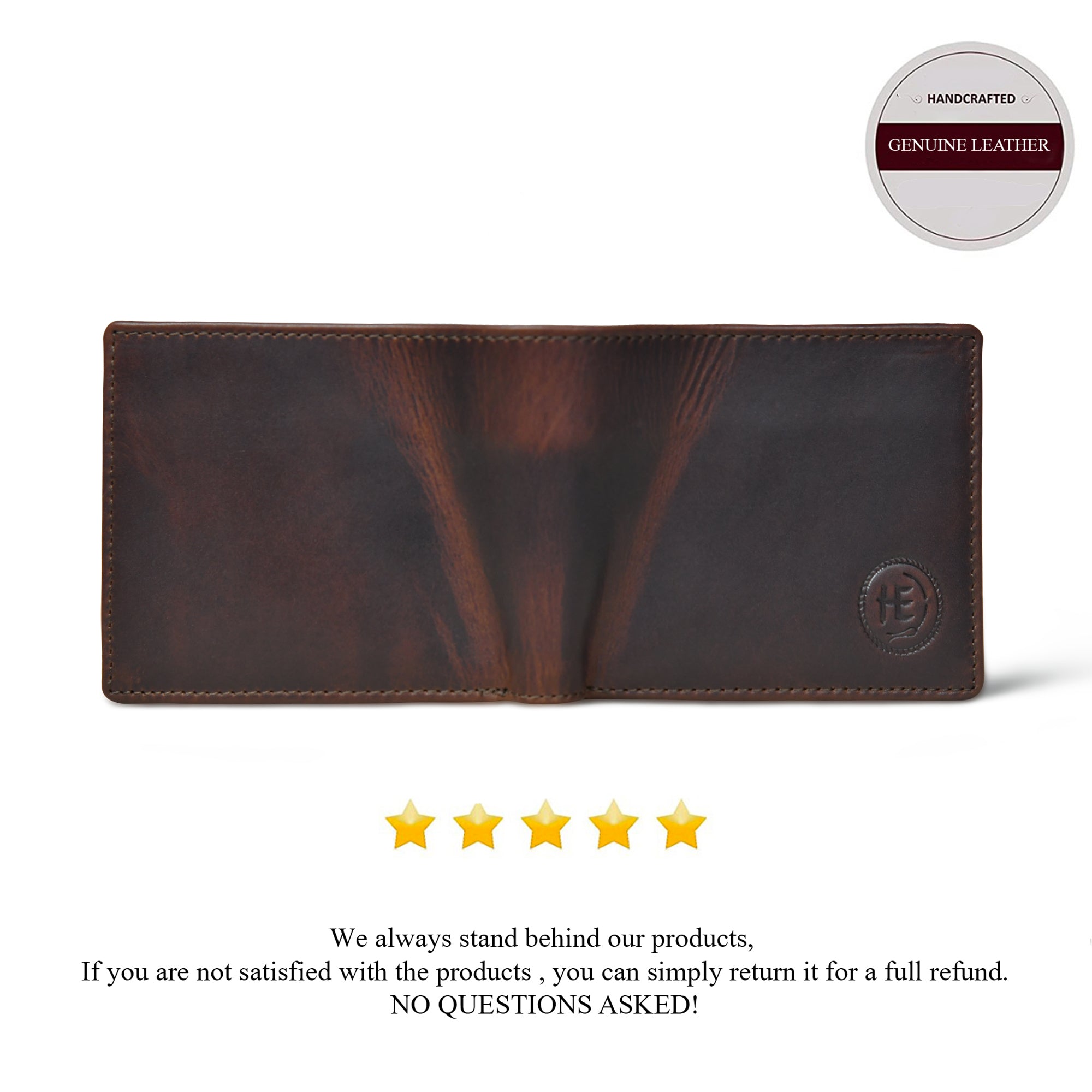 Timeless Leather Wallet | Handcrafted RFID-Blocking Bifold