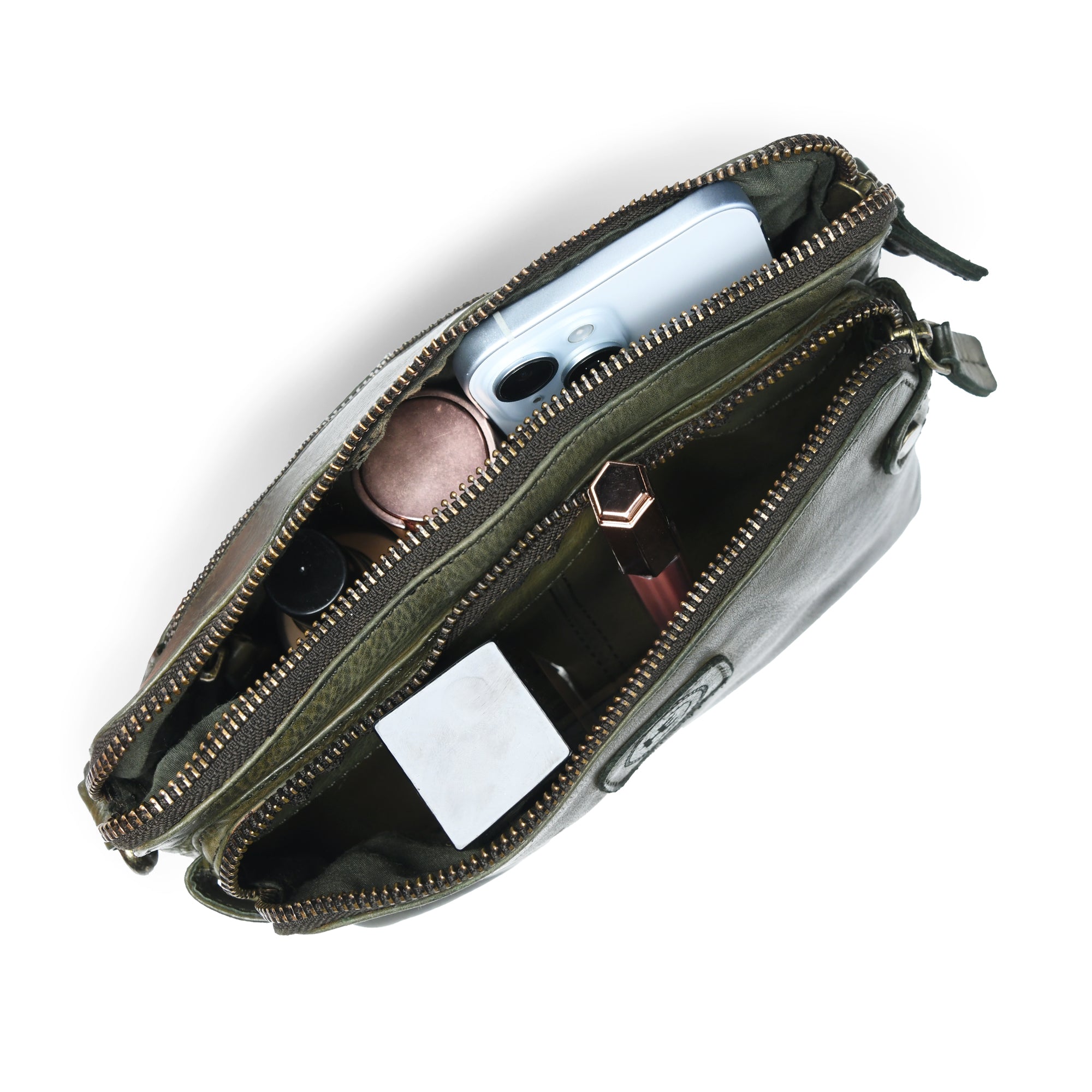 Classic Cognac Leather Women's Handbag