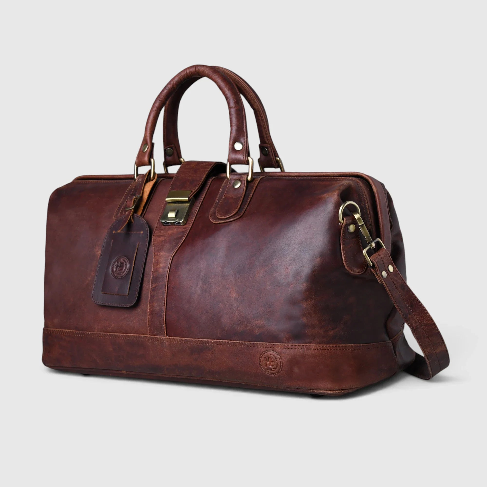 Maverick Weekender Duffle Bag - Vintage Tan