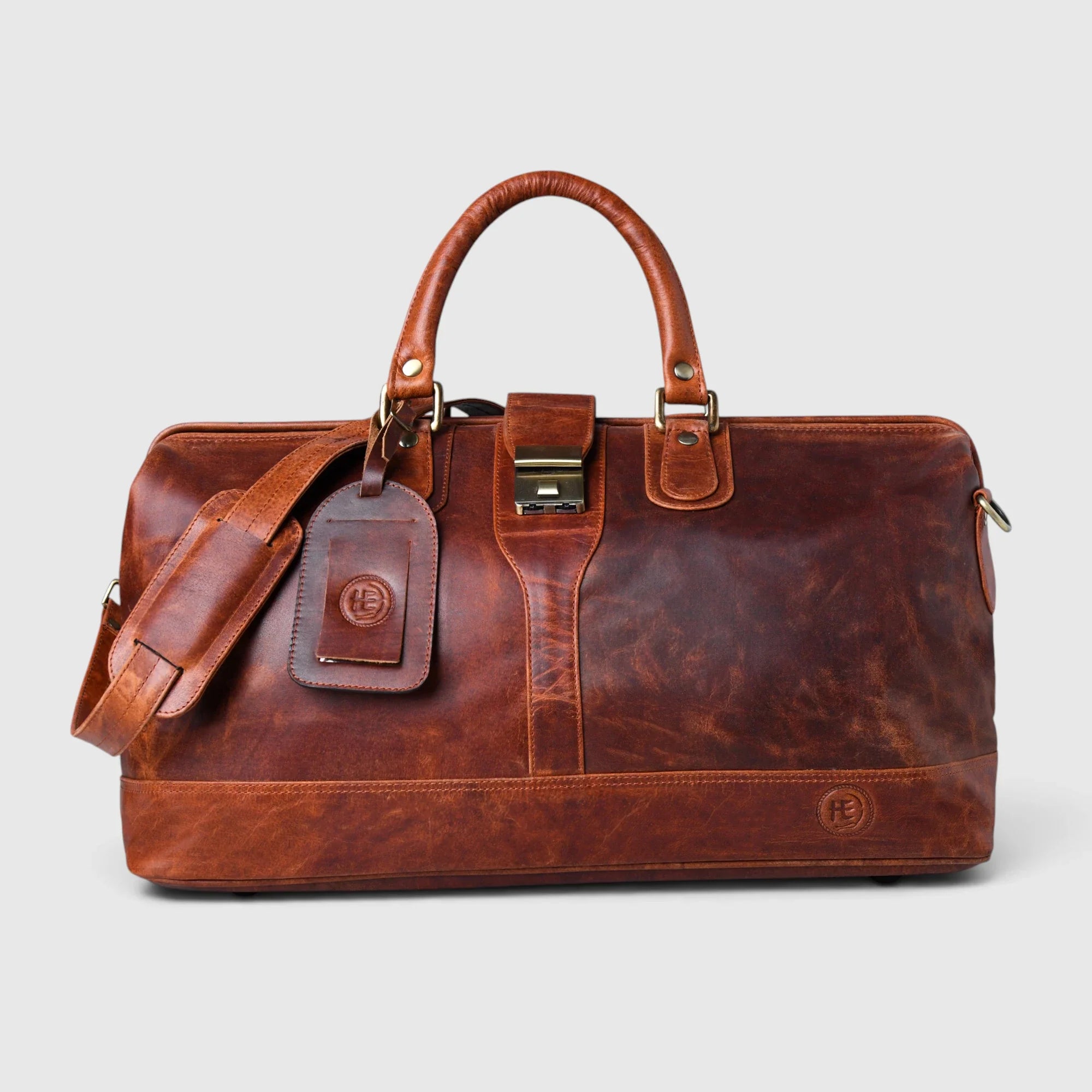 Maverick Weekender Duffle Bag - Heritage Cognac