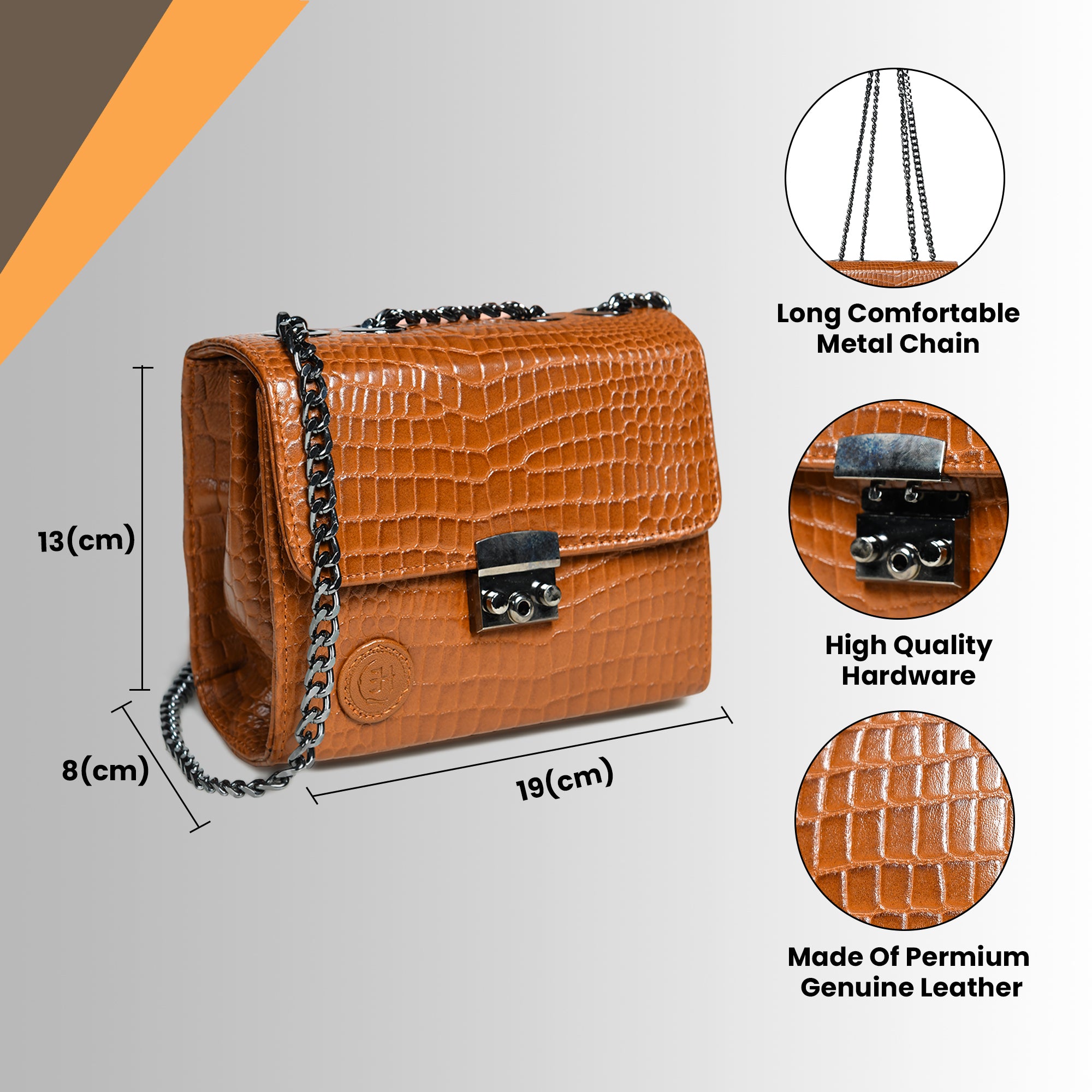 Obsidian Executive Leather Briefcase