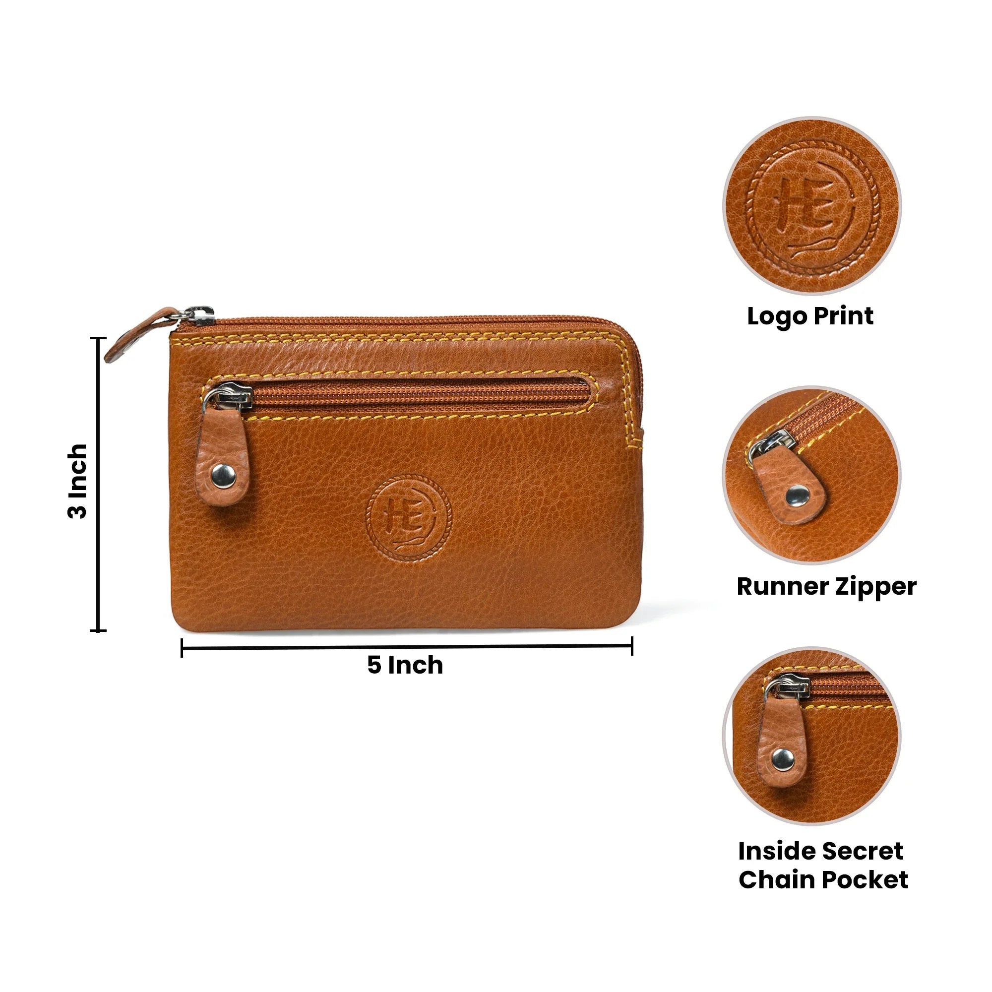 NomadCore Everyday Pouch – Tan Color