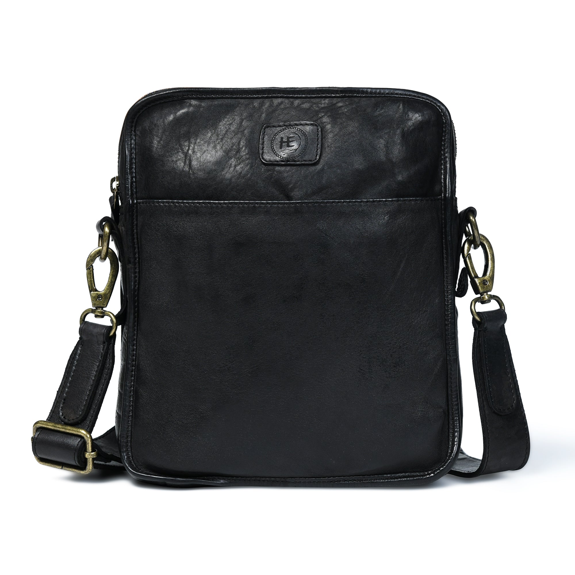 Verdant Trail Leather Sling Bag