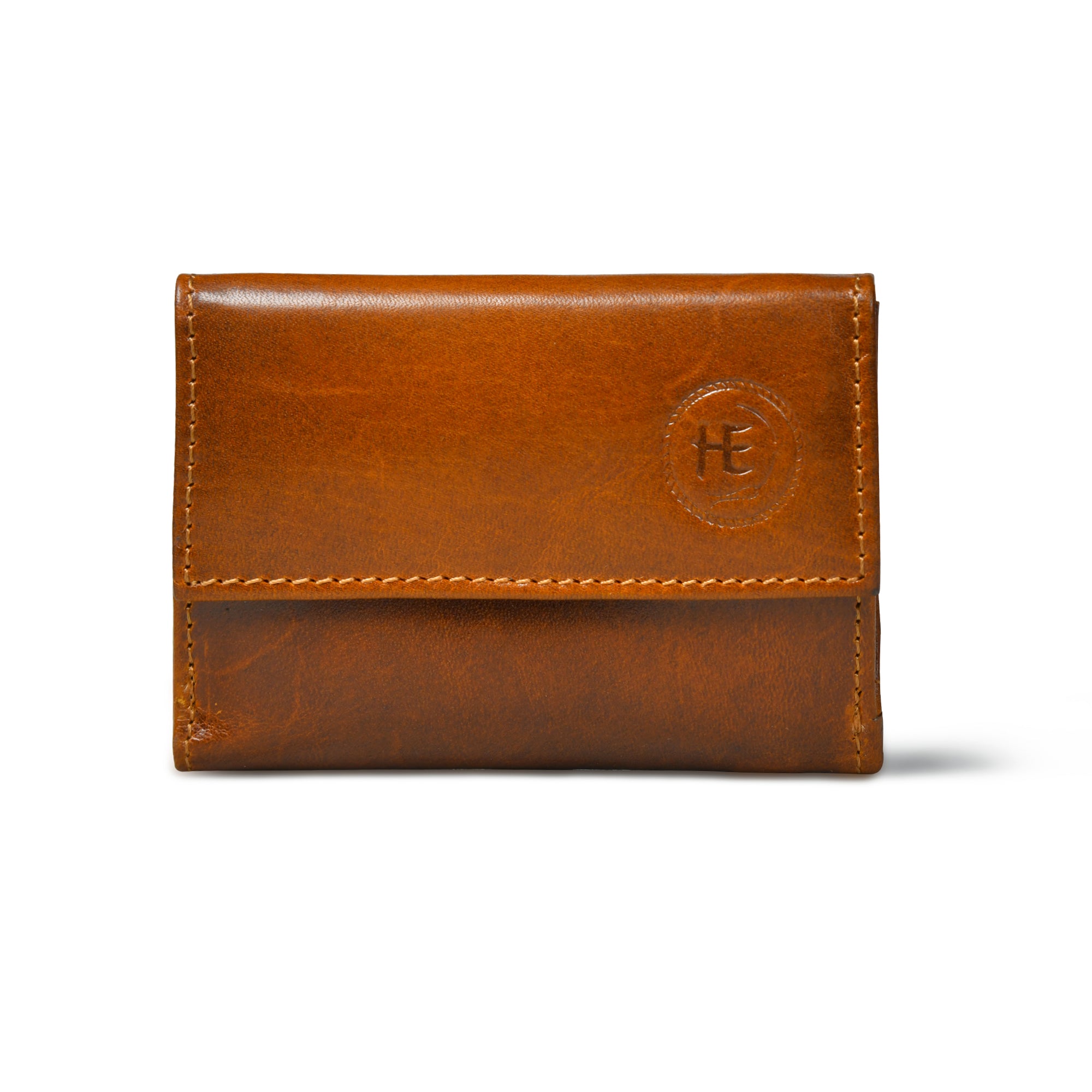 Heritage Buffalo Leather Bifold Wallet - Brown Colour