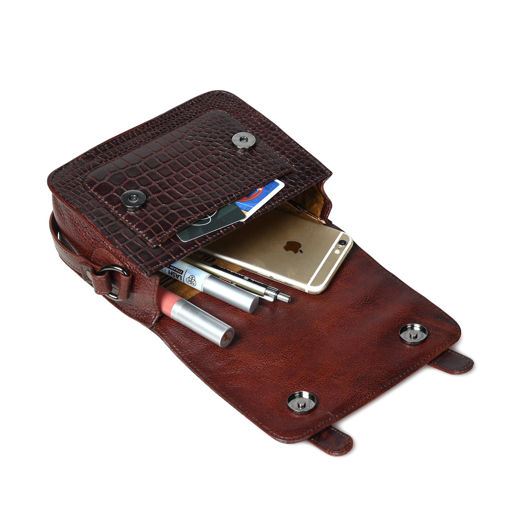 Urban Voyager Leather Belt Bag