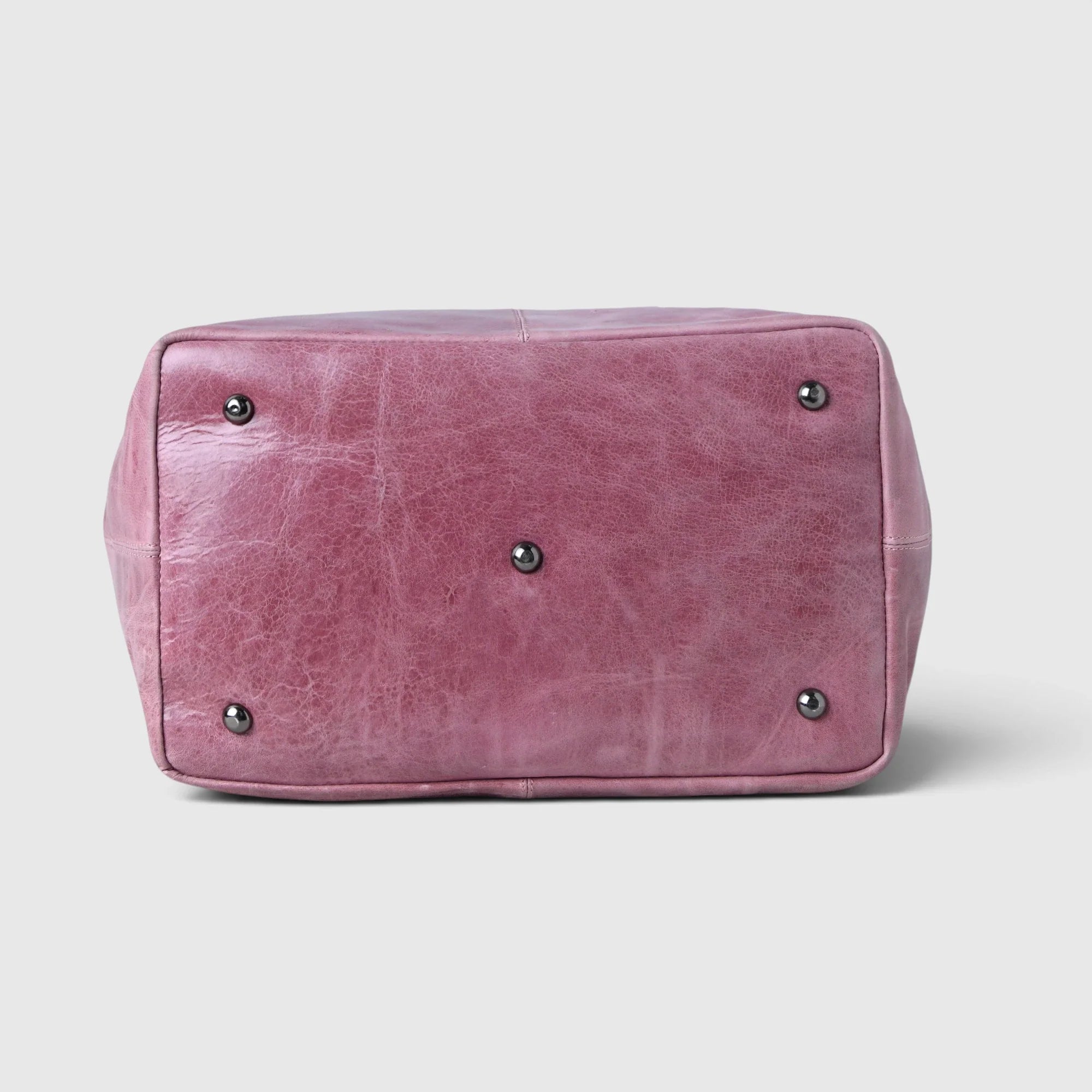 Aurelia Leather Carryall – Dusty Rose