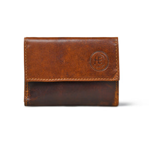 Heritage Buffalo Leather Bifold Wallet - Tan Colour
