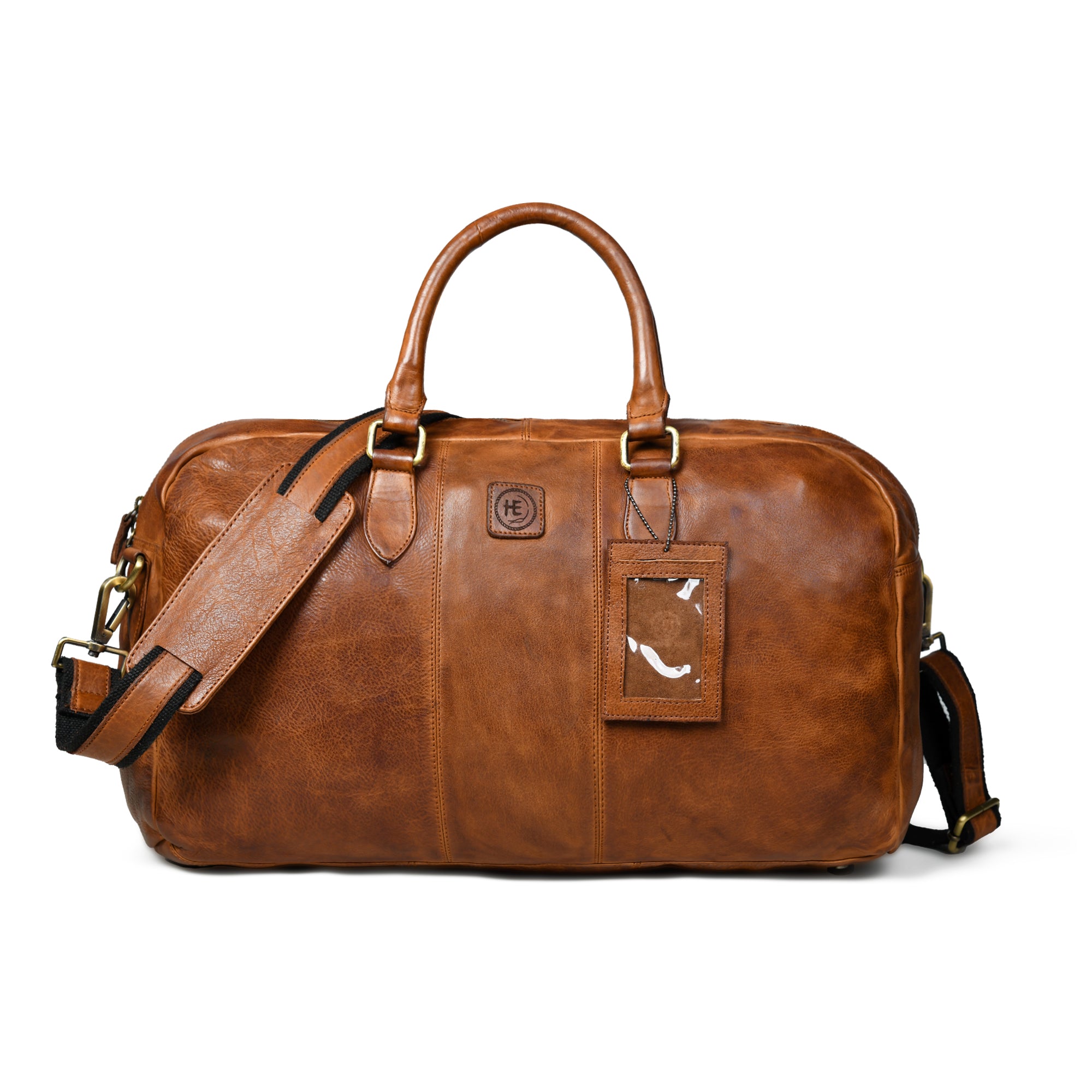 Imperium Luxe Leather Duffel - Brown Colour