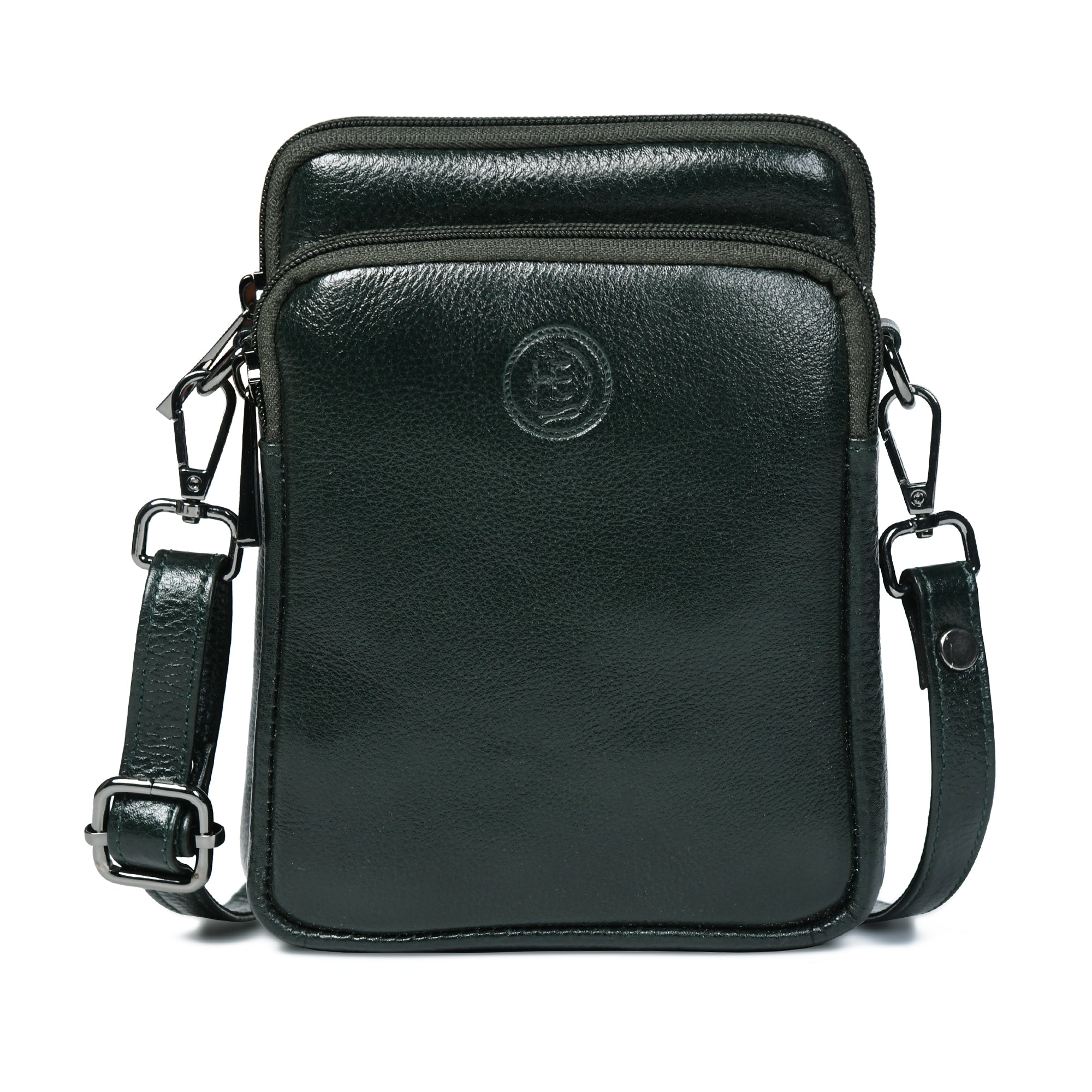 AmberStride Leather Sling Bag